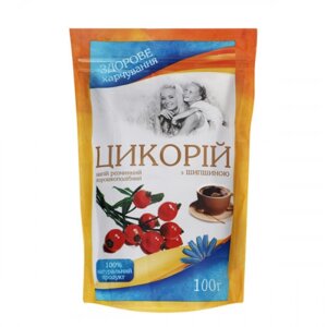 Напій розчинний ТМ Верховинка "Цикорій з шипшиною" 100г