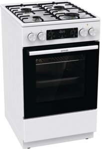 Плита комбінована gorenje GK 5C40 WH (FM513D-HPD4b)