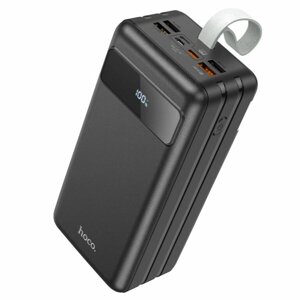 Зовнішній акумулятор HOCO J86B Electric 22.5W fully compatible power bank (60000mAh) Black