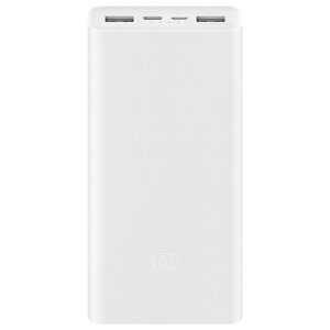 Зовнішній акумулятор Xiaomi Mi Power Bank 3 20000mAh 18W Fast Charge (PLM18ZM) White