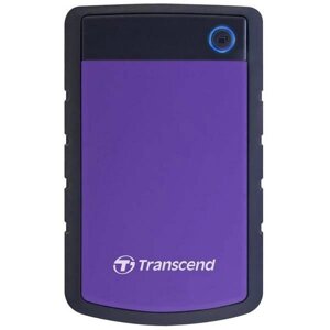 Зовнішній жорсткий диск transcend 4TB TS4tsj25H3p USB 3.0 storejet 2.5" H3 фіолетовий