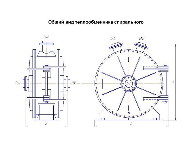 спиральный теплообменник