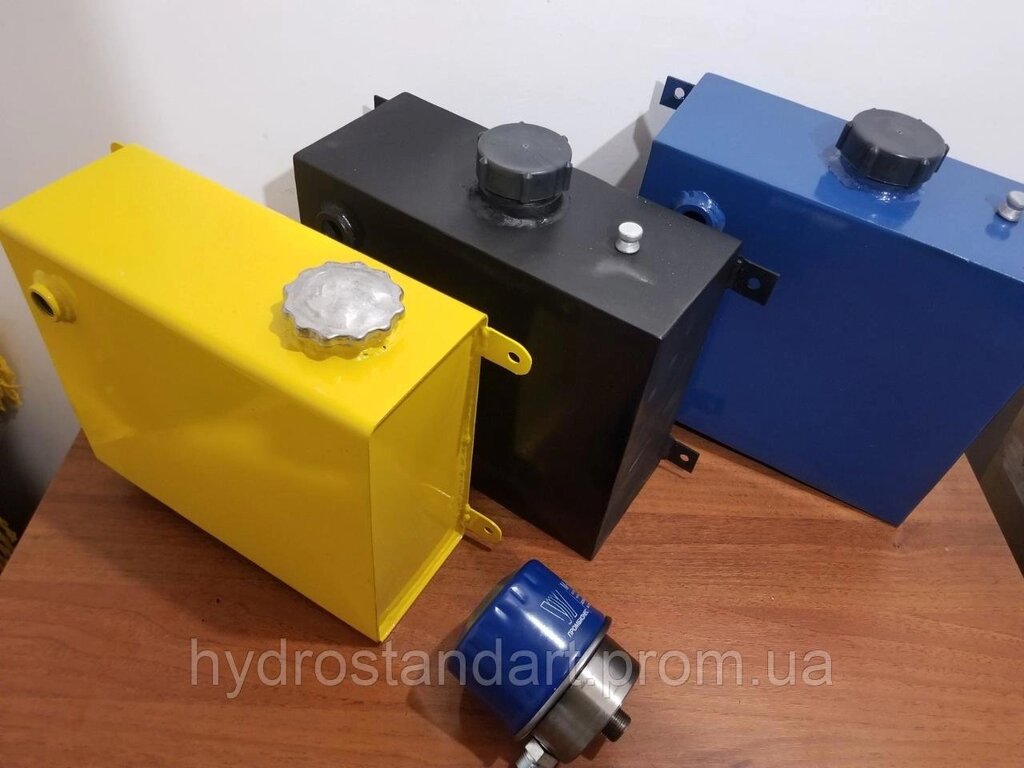 Бак для олії гідробак 5 л гідравлічний бак із фільтром, бак для гідравліки від компанії ГідроСтандарт - фото 1