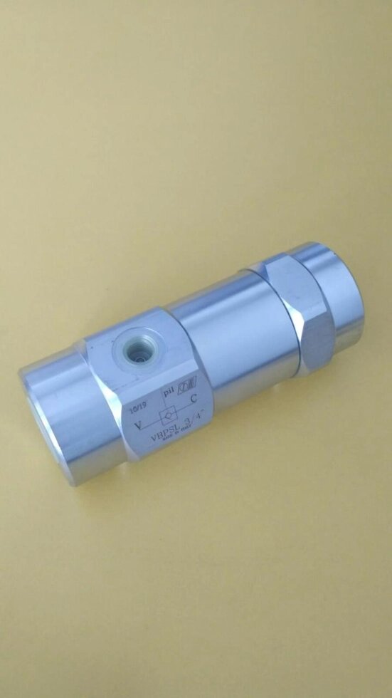 Гідрозамок односторонній 3х лінійний VBPSL 1/4 зворотний керований клапан від компанії ГідроСтандарт - фото 1