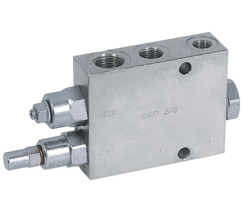 Клапан типу "HI-LOW" для здвоєних насосів VABP 3/4" від компанії ГідроСтандарт - фото 1