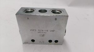 Клапана для маркерів сітківниці Oleodinamica Marchesini VDFS 3/4"16 UNF Італія