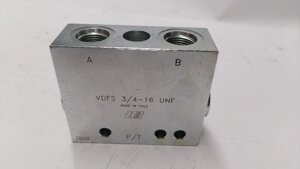Клапан приводу маркера сітківниці VDFS 3/4" — 16 UNF