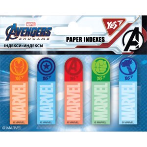 Індекси паперові YES Marvel. Avengers 50x15мм,100 шт (5x20) 170257