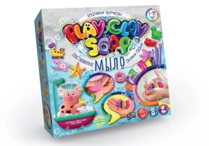 Набір для творчості Пластилінове Мило PlayClay Soap 8 кольорів PCS-01-01