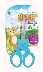 Ножиці дитячі Bear Scissors 13.5 см Yuejum мікс AS007