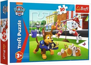 Пазли 30 елементів Trefl Собаки в дії / PAW Patrol 18306