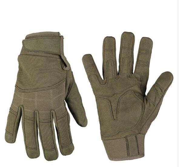 2Xl Mil-Tec Assault Gloves Oliv (12519501) Рукавички 2xl Olive Olive від компанії ARTMOS - Інтернет магазин - фото 1