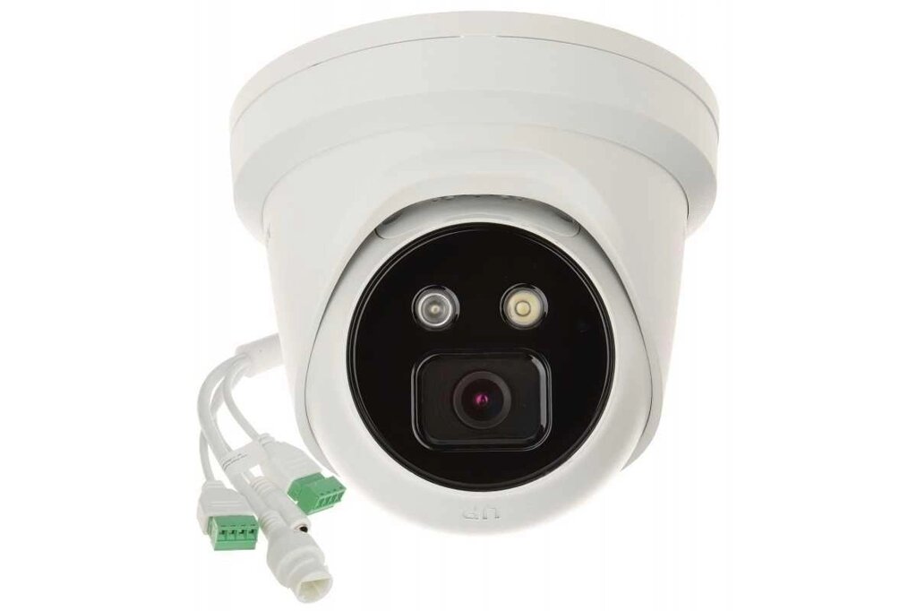 4 Мп IP камера со стробоскопом Hikvision DS-2CD2346G2-ISU/SL (2.8 mm) від компанії ARTMOS - Інтернет магазин - фото 1