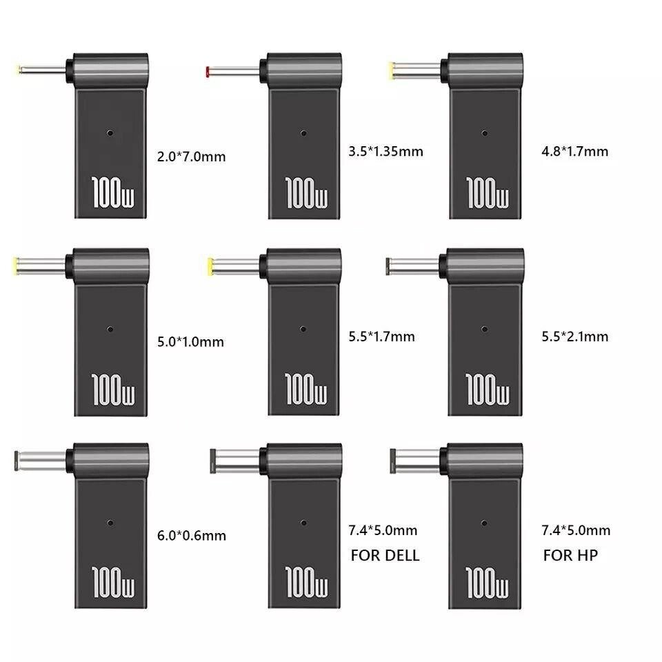 Адаптер живлення PD 100 Вт для ноутбука, роз'єм USB Tуре С to DC 20V від компанії ARTMOS - Інтернет магазин - фото 1