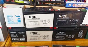 Акумулятор UKC 12в 12V 5ah 7ah 9ah 12ач 20ач