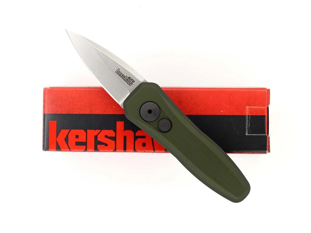 Автоматичний складаний ніж Kershaw Launch 4 OD Green, USA made від компанії ARTMOS - Інтернет магазин - фото 1