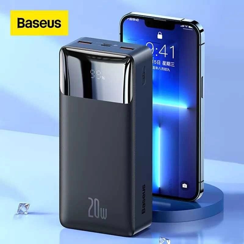 Baseus Power Bank 20000mah 20W LED PD 3.0 QC4.0 Type-C Гарантія! від компанії ARTMOS - Інтернет магазин - фото 1