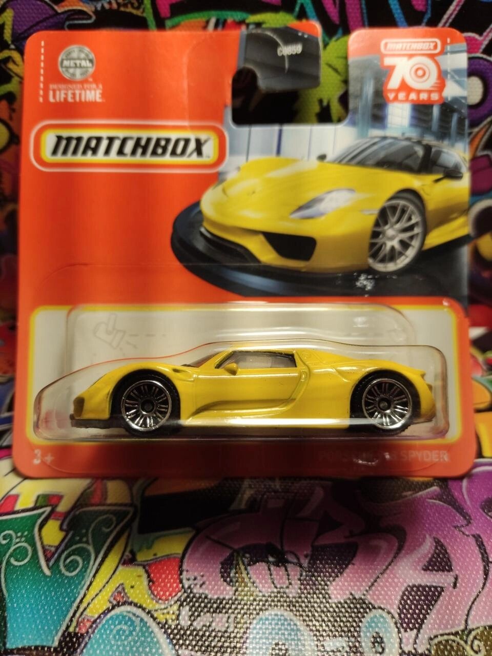 Базовая машинка matchbox Porsche 918 spyder, матчбокс порш 918 Спайдер від компанії ARTMOS - Інтернет магазин - фото 1