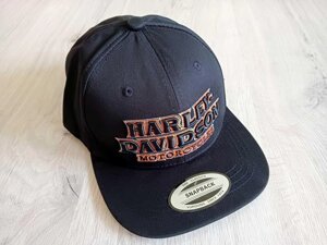 Бейсболка спепбек Harley Davidson кепка з прямим козирком