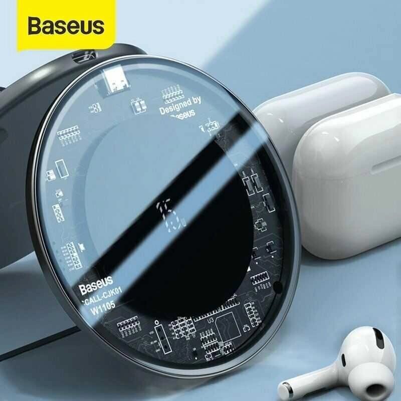 Бездротова Зарядка Baseus Wireless Charger 15W Гарантія! від компанії ARTMOS - Інтернет магазин - фото 1