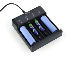 Блекаут зарядний EnerGenie BC-USB-02 Ni-MH + Li-ion