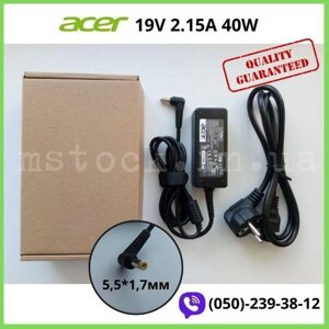 Блок живлення для ноутбука Acer 19 V 40 W/ 65 W/ 90 W + мережевий кабель