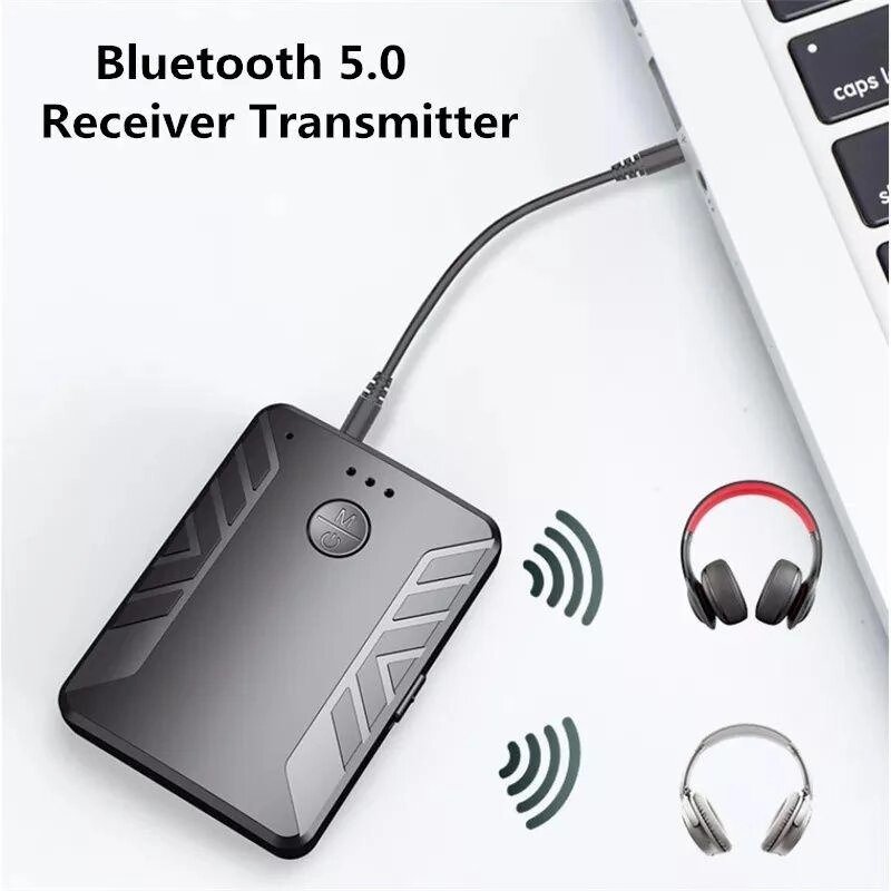 Bluetooth 5.0 приймач / передавач з акумулятором. Трансмітер / ресивер від компанії ARTMOS - Інтернет магазин - фото 1