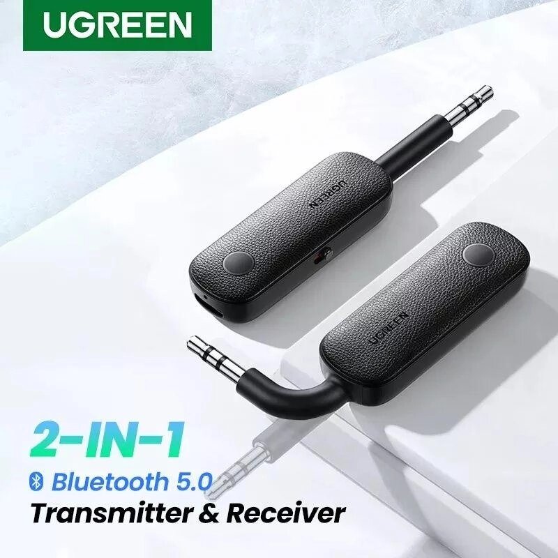 Bluetooth адаптер Ugreen 2in1 приймач-передавач Bluetooth 5.0 від компанії ARTMOS - Інтернет магазин - фото 1