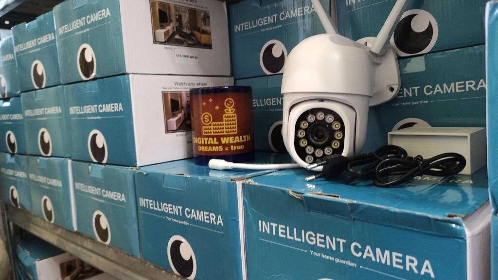 БУДОВА УЛИЧНА БЕЗДРОТОВА Edoomi 1080P camera IP-камера wifi ptz від компанії ARTMOS - Інтернет магазин - фото 1