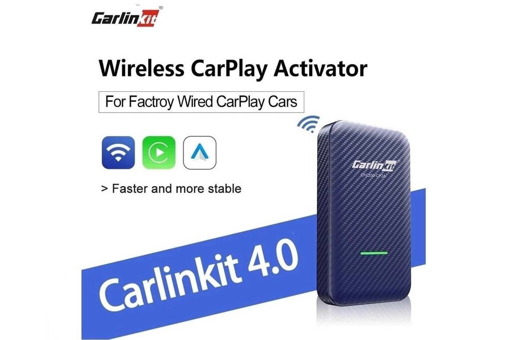 CarlinKit 4.0 — адаптер для бездротового Apple CarPlay/Android Auto від компанії ARTMOS - Інтернет магазин - фото 1