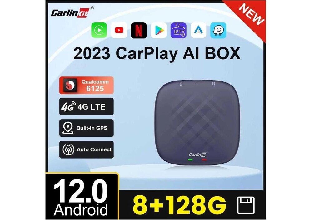 CarlinKit AI Box ULTRA 8gb/128gb - CarPlay / Android Auto / YouTube від компанії ARTMOS - Інтернет магазин - фото 1