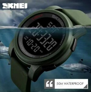 Годинник для тебе SKMEI Water Reset Green (50м)