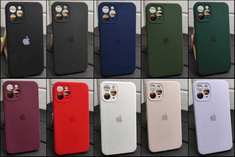 Чохол квадратний Silicone Case Full на iPhone 11 Pro у стилі 13 від компанії ARTMOS - Інтернет магазин - фото 1