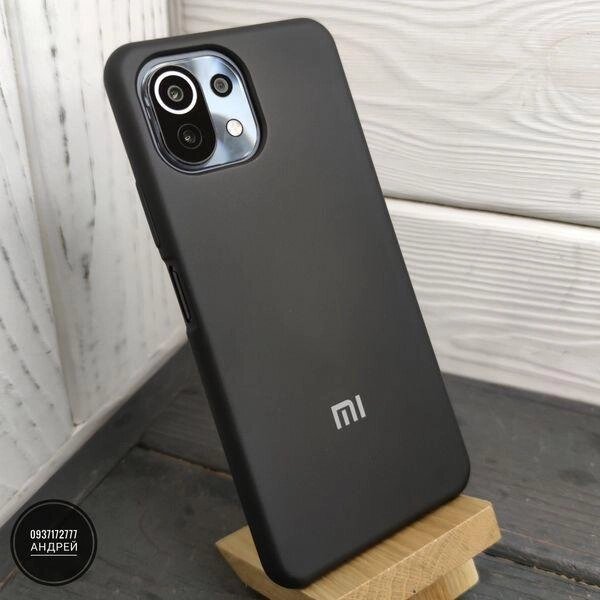 Чохол Silicone Case Xiaomi Mi11 Lite 5G NE Софттач. Усередині мікрофібру від компанії ARTMOS - Інтернет магазин - фото 1