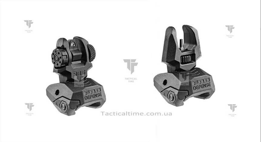 Цілик і Мушка складані FAB Defense RBS, FBS на планку Picatinny від компанії ARTMOS - Інтернет магазин - фото 1