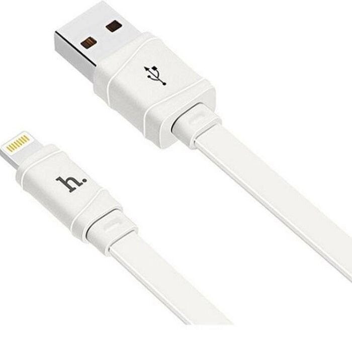 Дата кабель Hoco X5 Bamboo USB to Lightning (100см) (Білий) 708749 від компанії ARTMOS - Інтернет магазин - фото 1