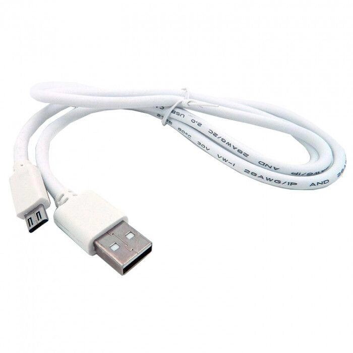 Дата кабель Walker 110 micro USB to USB 1 м White від компанії ARTMOS - Інтернет магазин - фото 1