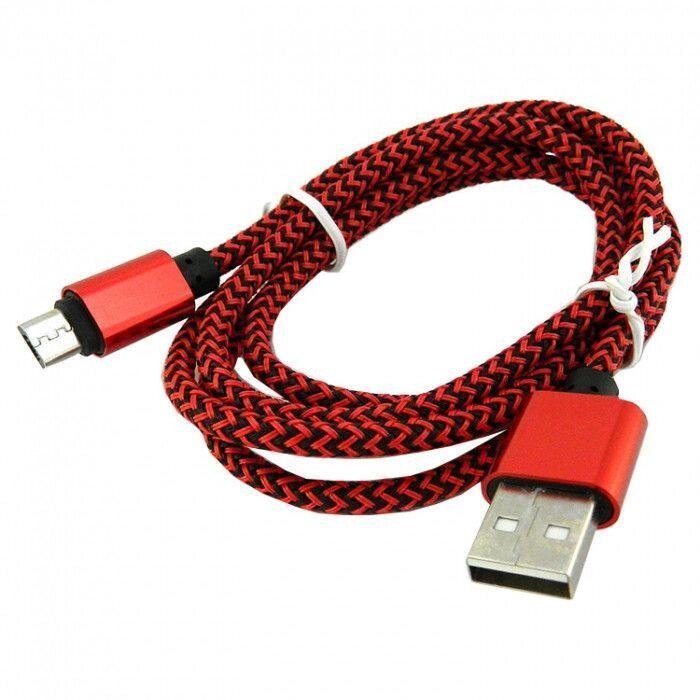 Дата кабель Walker C520 micro USB to USB 1 м Red від компанії ARTMOS - Інтернет магазин - фото 1