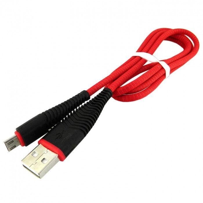 Дата кабель Walker C550 micro USB to USB 1 м Red від компанії ARTMOS - Інтернет магазин - фото 1