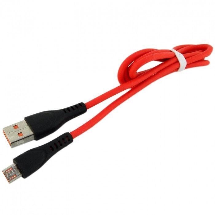 Дата кабель Walker C570 micro USB to USB 1 м Red від компанії ARTMOS - Інтернет магазин - фото 1