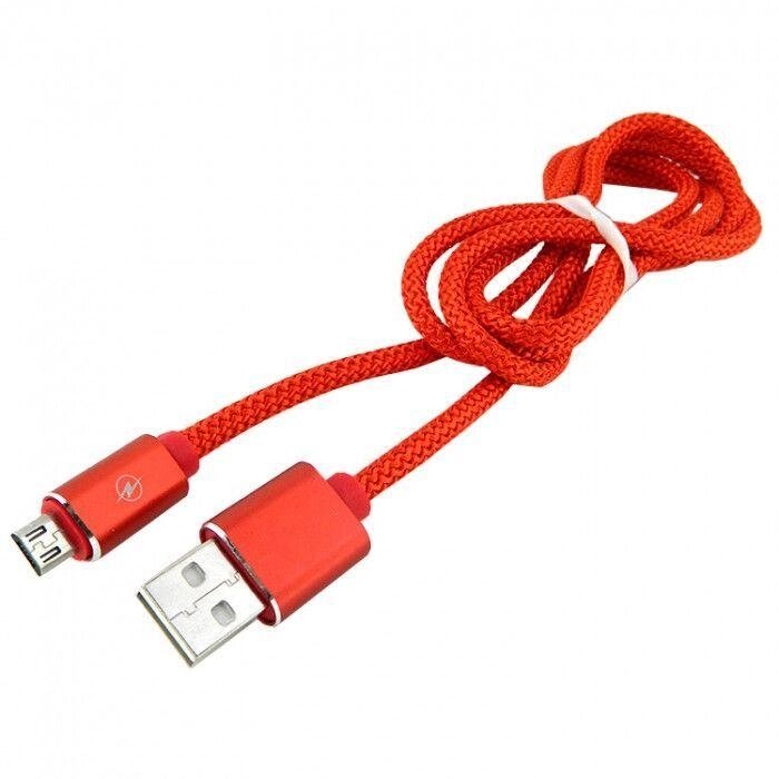 Дата кабель Walker C740 micro USB to USB 1 м Red від компанії ARTMOS - Інтернет магазин - фото 1