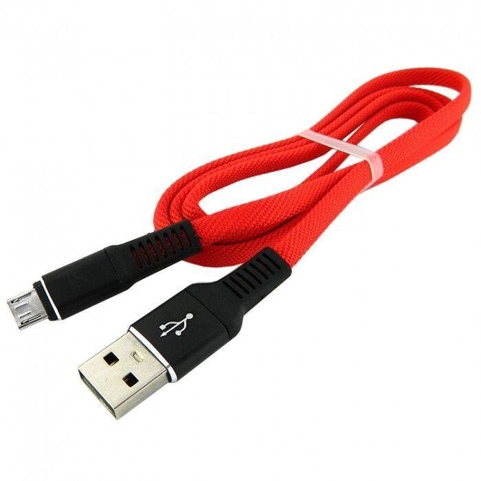 Дата кабель Walker C750 micro USB to USB 1 м Red від компанії ARTMOS - Інтернет магазин - фото 1