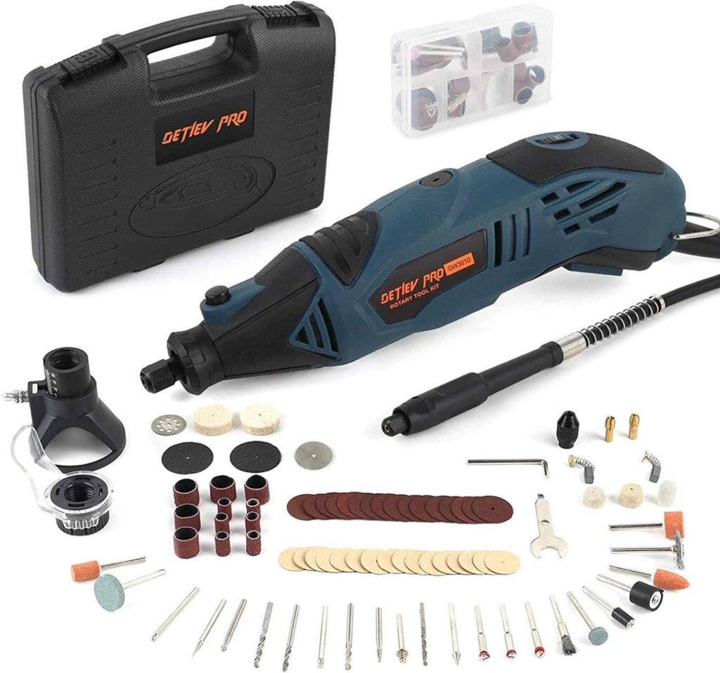 Detlev Pro 170W Rotary Multi Tool Kit із гнучким валом Вітринний зразок від компанії ARTMOS - Інтернет магазин - фото 1