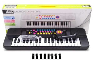 Дитяче піаніно, синтезатор із мікрофоном HS3207B Detus Piano Microp