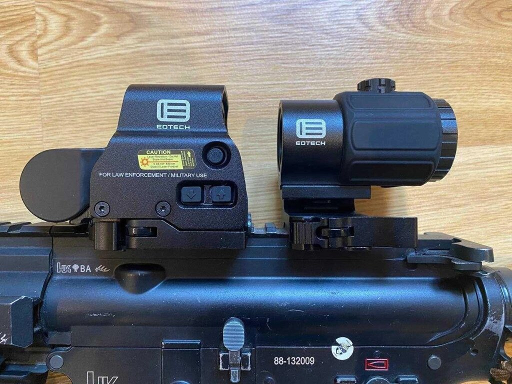 EOTech 558 (EXPS3 + magnifier х3 G43 ( Коліматор + х3) на Пікатіні від компанії ARTMOS - Інтернет магазин - фото 1