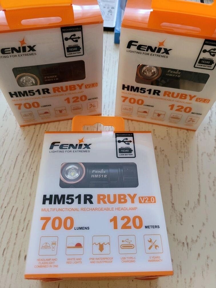 Fenix HM51R Ruby v. 2.0, налобник від компанії ARTMOS - Інтернет магазин - фото 1