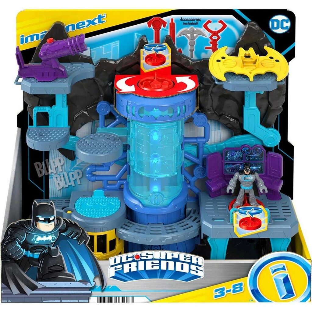 Fisher-Price BATMAN: Пещера Бетмена. Оригінал Бетпечера. Бетмен із США від компанії ARTMOS - Інтернет магазин - фото 1