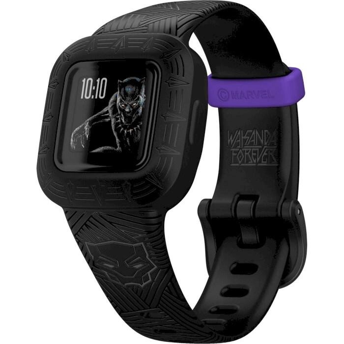 Фітнес-браслет Garmin Vivofit Jr. 3 Marvel Black Panther (010-02441-10/60/30) від компанії ARTMOS - Інтернет магазин - фото 1