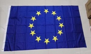Прапор Євросоюзу, повнорозмірний 153см / 93см (Новий)
