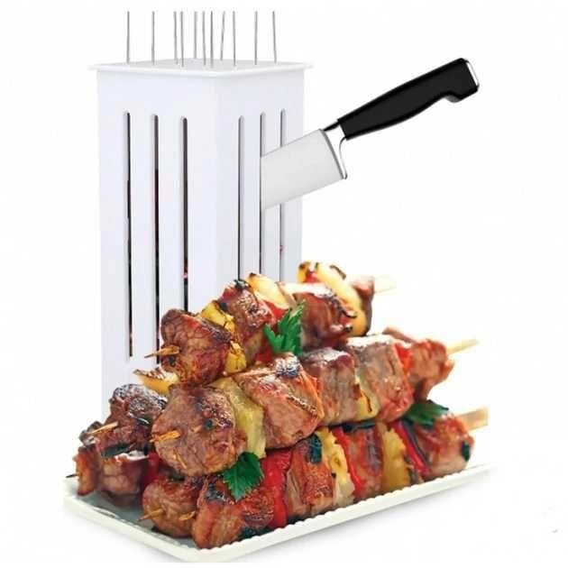 Форма для нарізки м'яса Brochette Express Біла від компанії ARTMOS - Інтернет магазин - фото 1